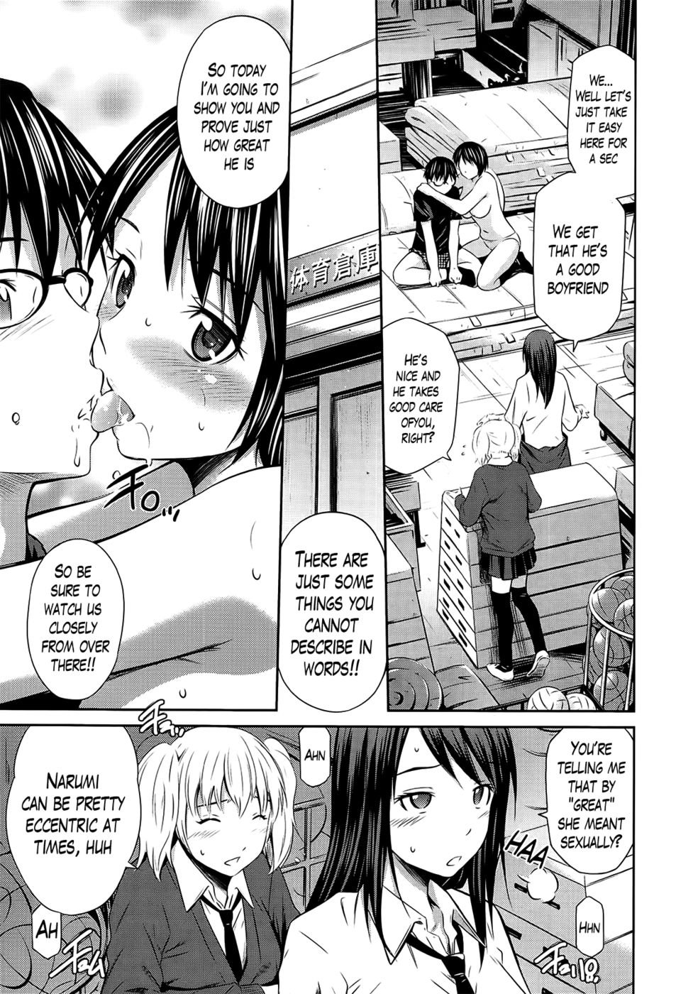 Hentai Manga Comic-A Very Hot Middle-Chapter 1-Narumi's Bragging About Her Boyfriend-15